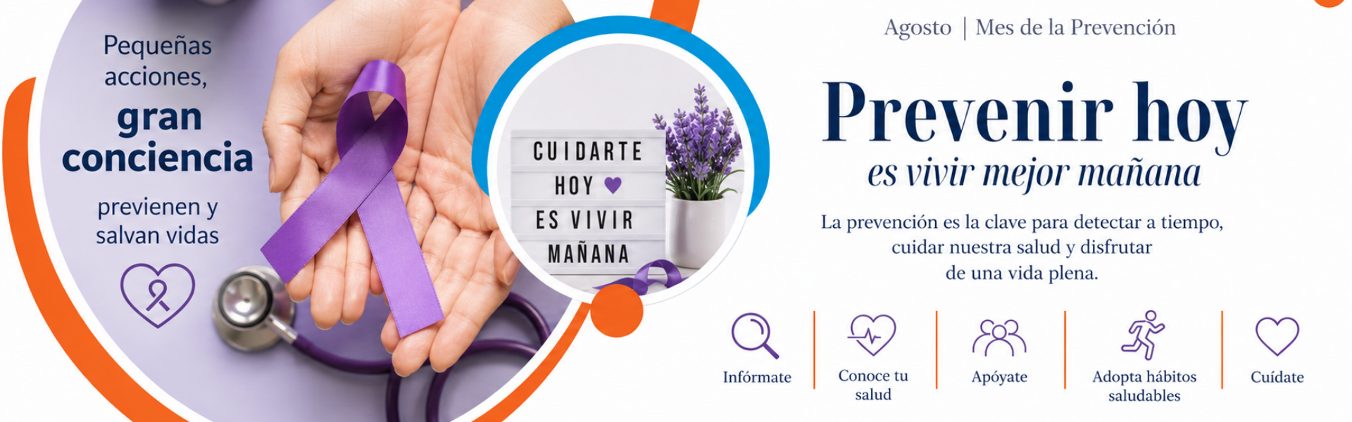 Bihospharma — Agosto 2026 · Mes de la Prevención